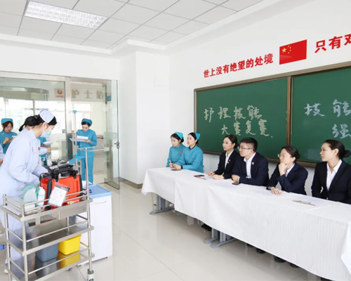 职教周系列活动｜我校举行护理技能大赛
